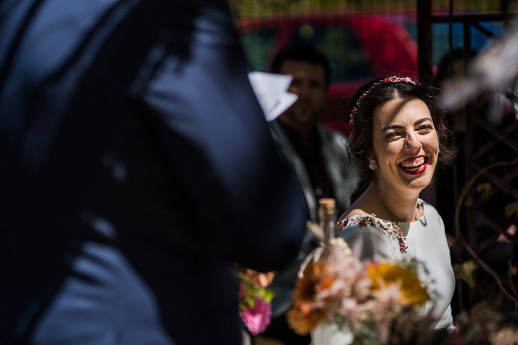 La risa de la novia